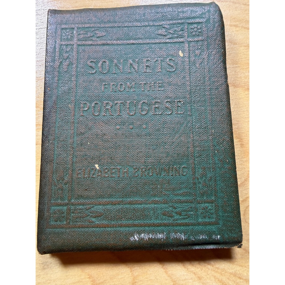 Little Leather Library Sonnets from the Portuguese Elizabeth Barrett Browning